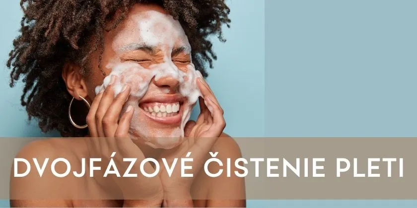 Two-phase facial cleansing