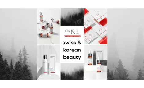 Dr. NL - a combination of Swiss quality and Korean symbol of beauty