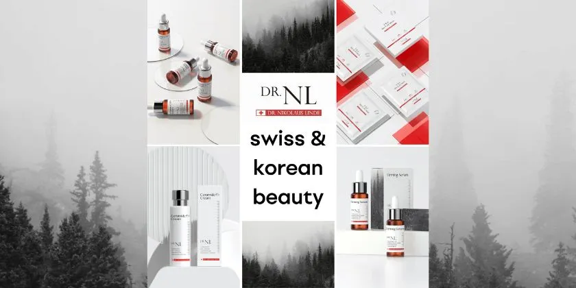 Dr. NL - a combination of Swiss quality and Korean symbol of beauty
