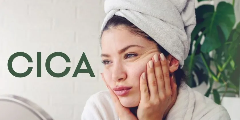 Cica alias Centella Asiatica for skin soothing