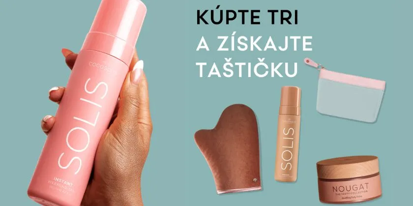 Get a cosmetic bag from Cocosolis with the purchase of 3 products